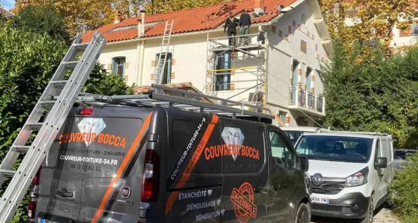Dépannage de toit secteur Capitou