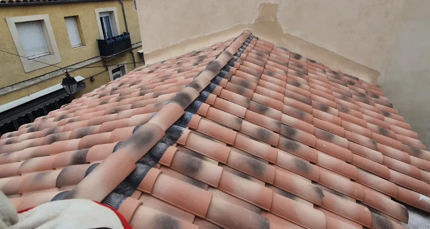 Réfection de toiture ancienne Saint‑François