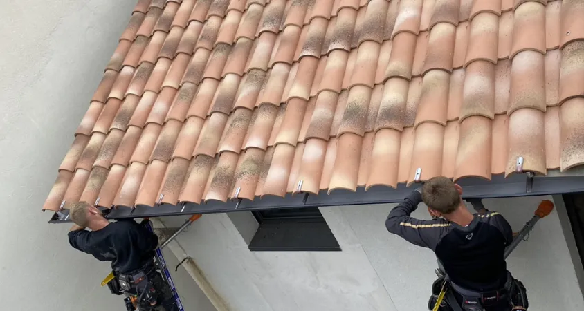 Remplacement d'un toit au Vieux‑Nice