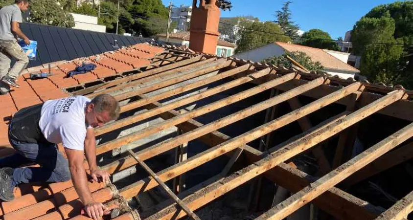 Travaux de charpente à Nice